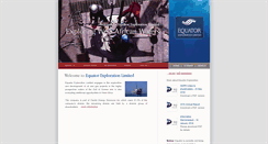 Desktop Screenshot of equatorexploration.com